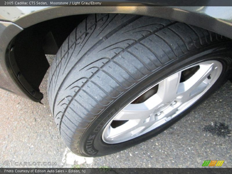 Moonstone / Light Gray/Ebony 2005 Cadillac CTS Sedan