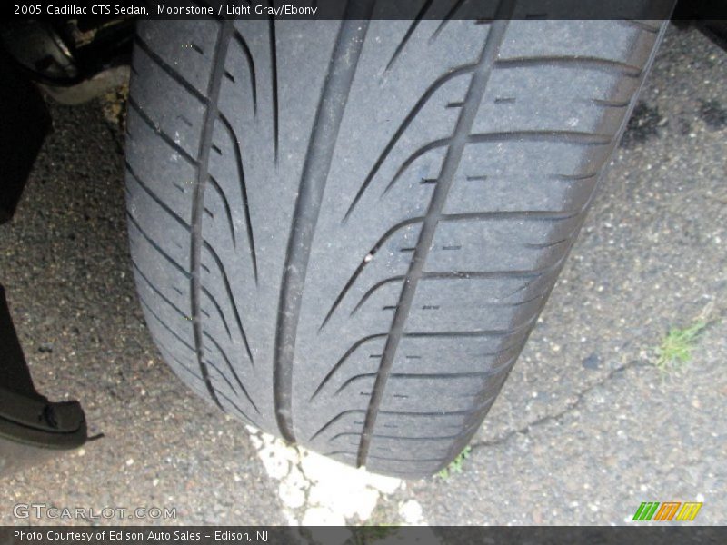 Moonstone / Light Gray/Ebony 2005 Cadillac CTS Sedan