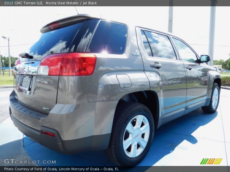 Mocha Steel Metallic / Jet Black 2012 GMC Terrain SLE