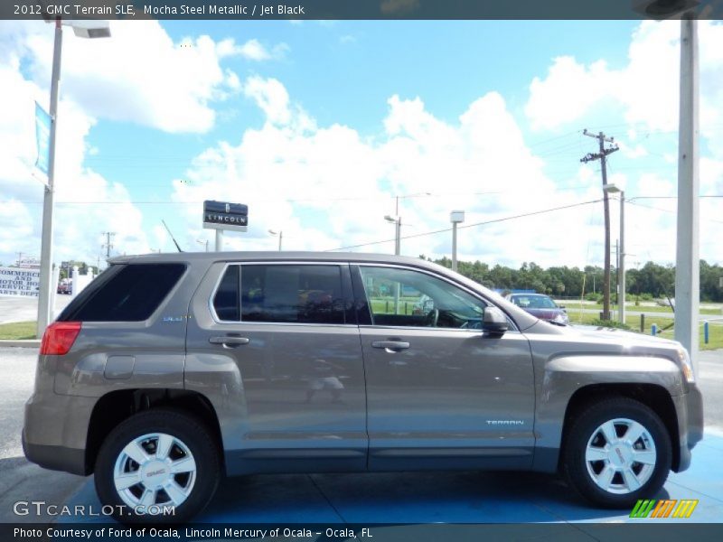 Mocha Steel Metallic / Jet Black 2012 GMC Terrain SLE