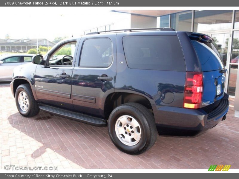 Dark Blue Metallic / Light Titanium 2009 Chevrolet Tahoe LS 4x4