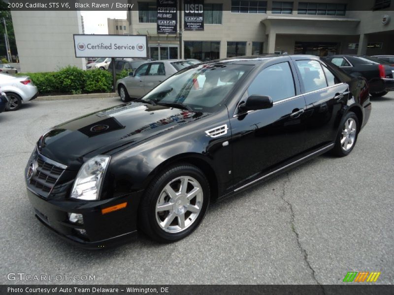Black Raven / Ebony 2009 Cadillac STS V6