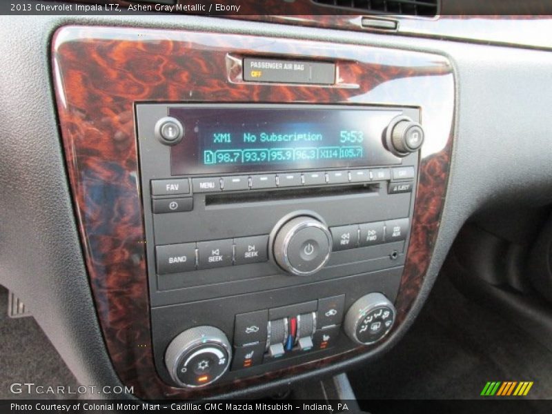 Ashen Gray Metallic / Ebony 2013 Chevrolet Impala LTZ
