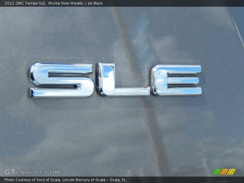 Mocha Steel Metallic / Jet Black 2012 GMC Terrain SLE