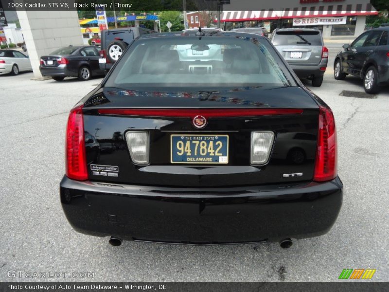 Black Raven / Ebony 2009 Cadillac STS V6