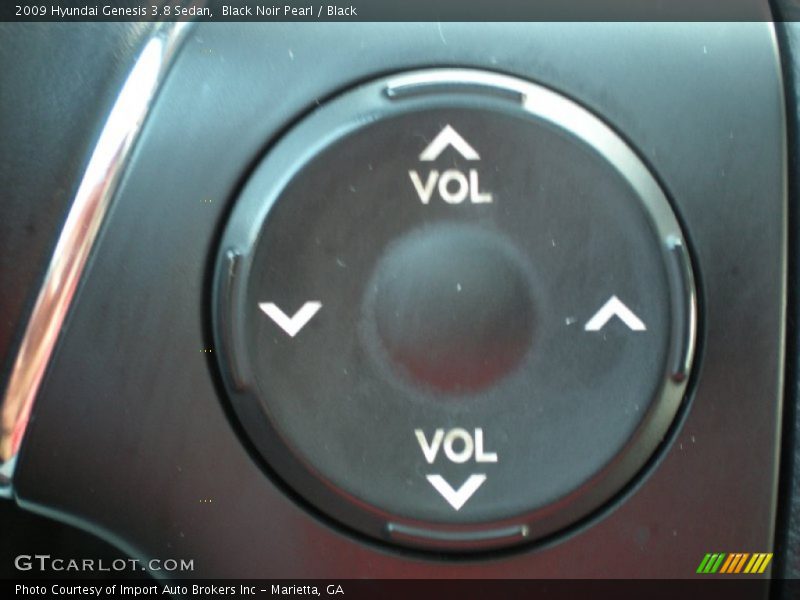Black Noir Pearl / Black 2009 Hyundai Genesis 3.8 Sedan