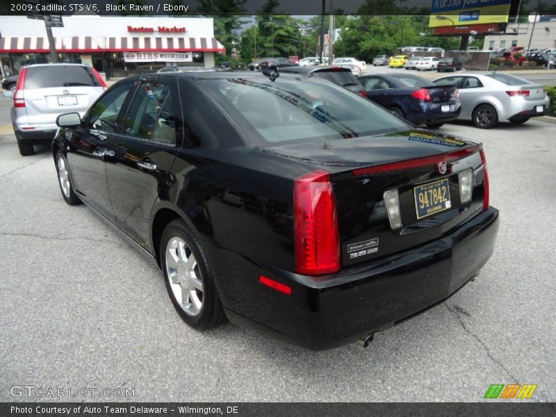 Black Raven / Ebony 2009 Cadillac STS V6