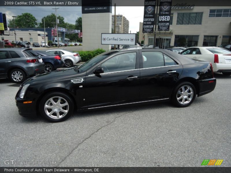 Black Raven / Ebony 2009 Cadillac STS V6