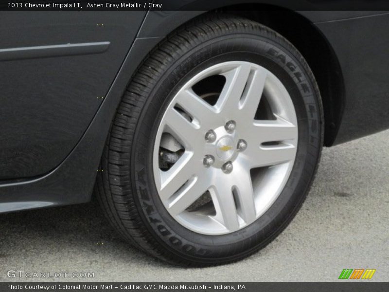 Ashen Gray Metallic / Gray 2013 Chevrolet Impala LT