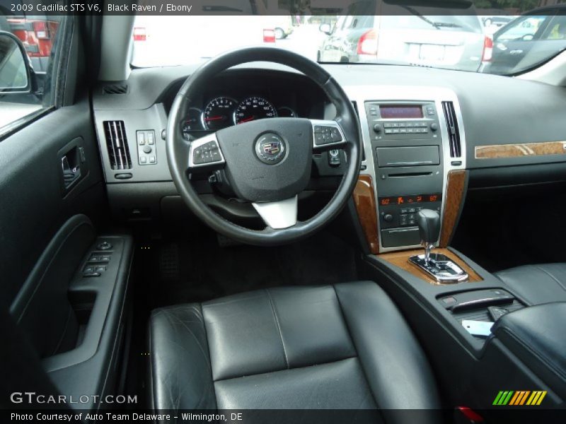 Ebony Interior - 2009 STS V6 