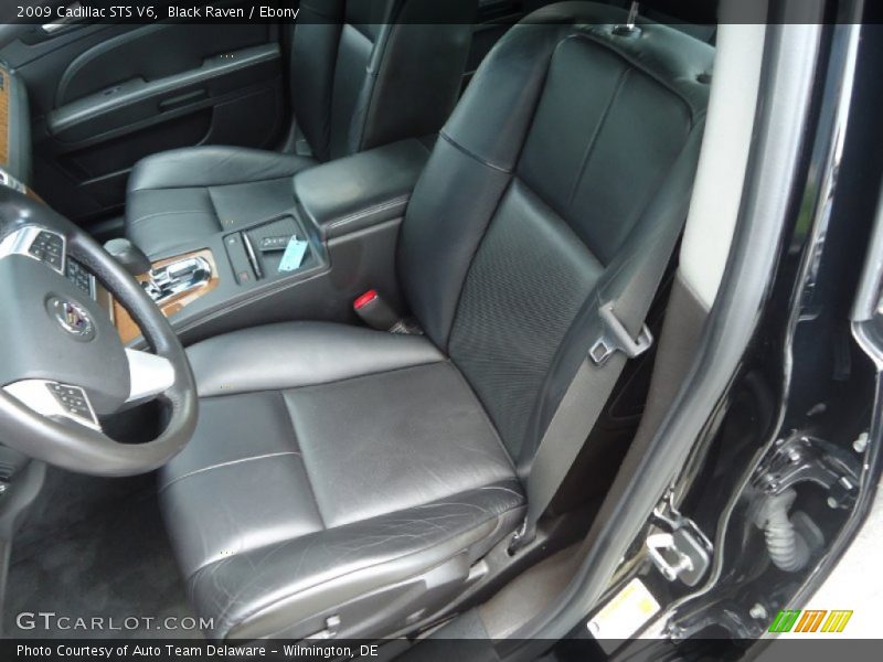 Front Seat of 2009 STS V6