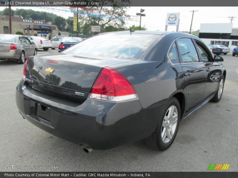 Ashen Gray Metallic / Gray 2013 Chevrolet Impala LT