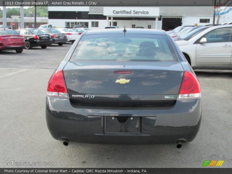 Ashen Gray Metallic / Gray 2013 Chevrolet Impala LT