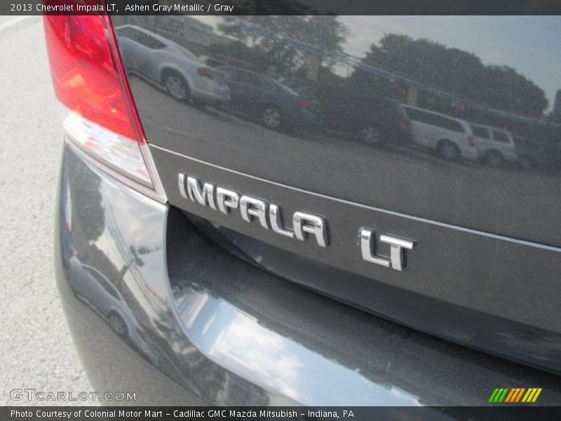 Ashen Gray Metallic / Gray 2013 Chevrolet Impala LT