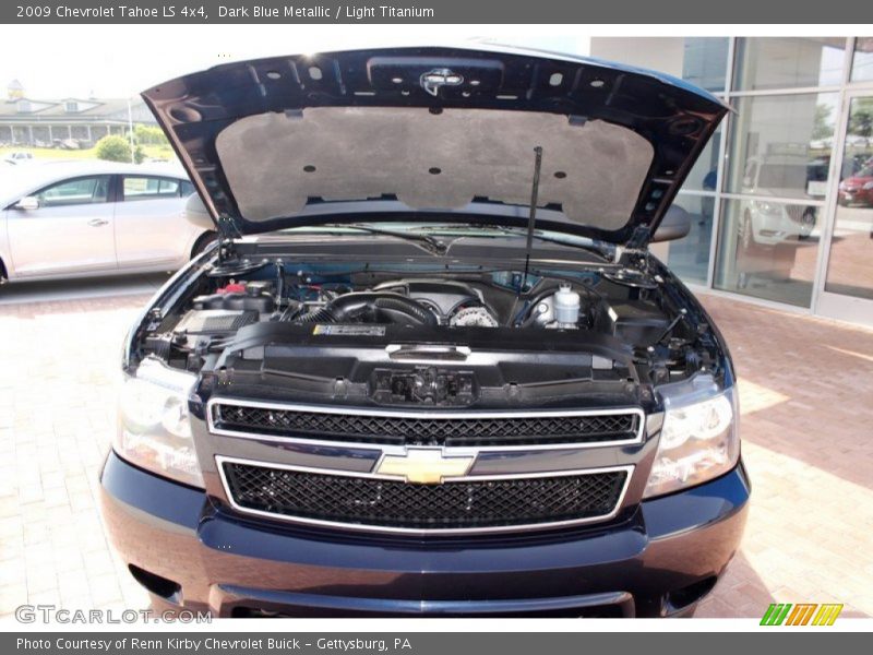 Dark Blue Metallic / Light Titanium 2009 Chevrolet Tahoe LS 4x4