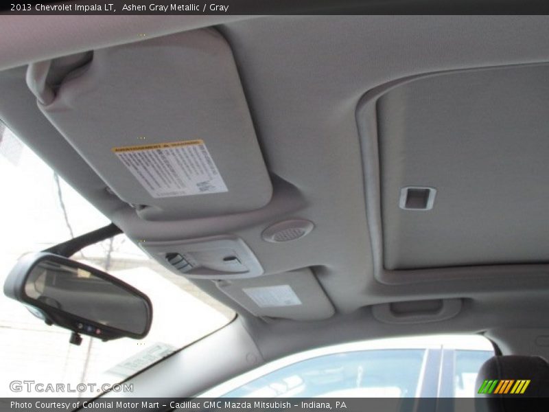 Ashen Gray Metallic / Gray 2013 Chevrolet Impala LT