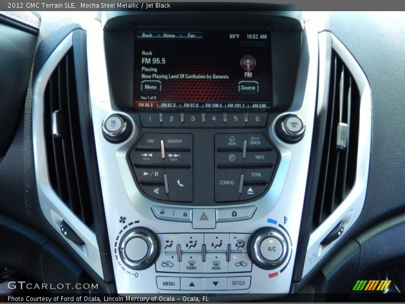 Controls of 2012 Terrain SLE