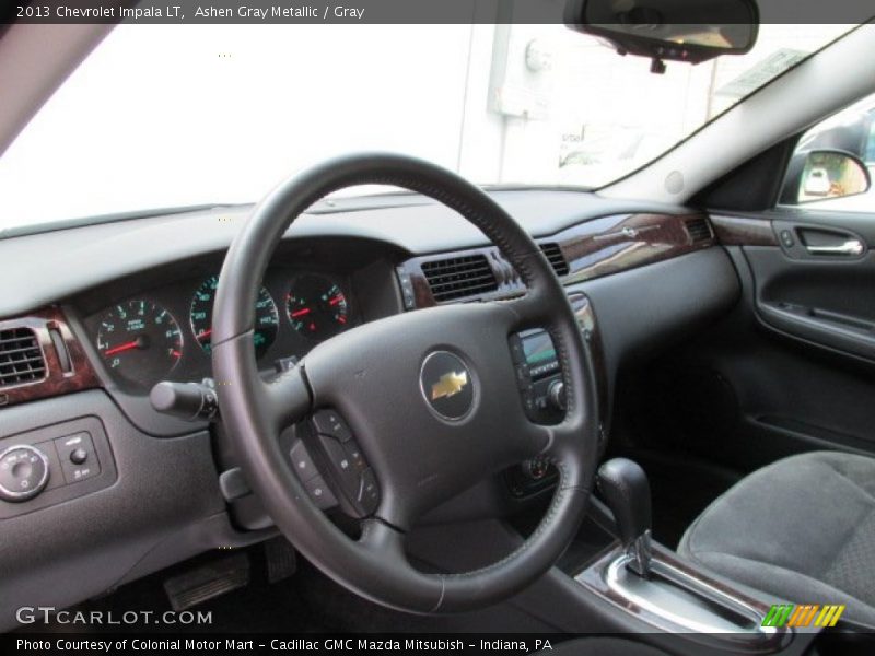 Ashen Gray Metallic / Gray 2013 Chevrolet Impala LT