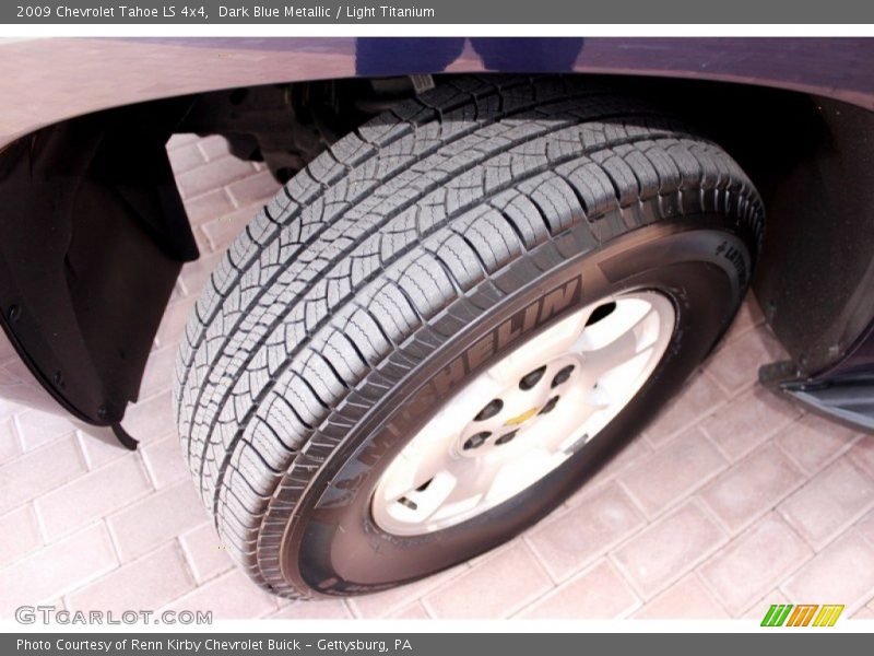 Dark Blue Metallic / Light Titanium 2009 Chevrolet Tahoe LS 4x4