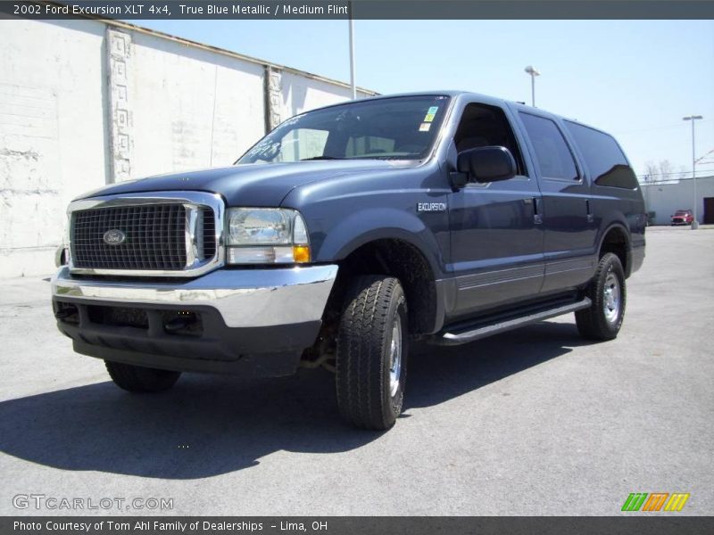 True Blue Metallic / Medium Flint 2002 Ford Excursion XLT 4x4