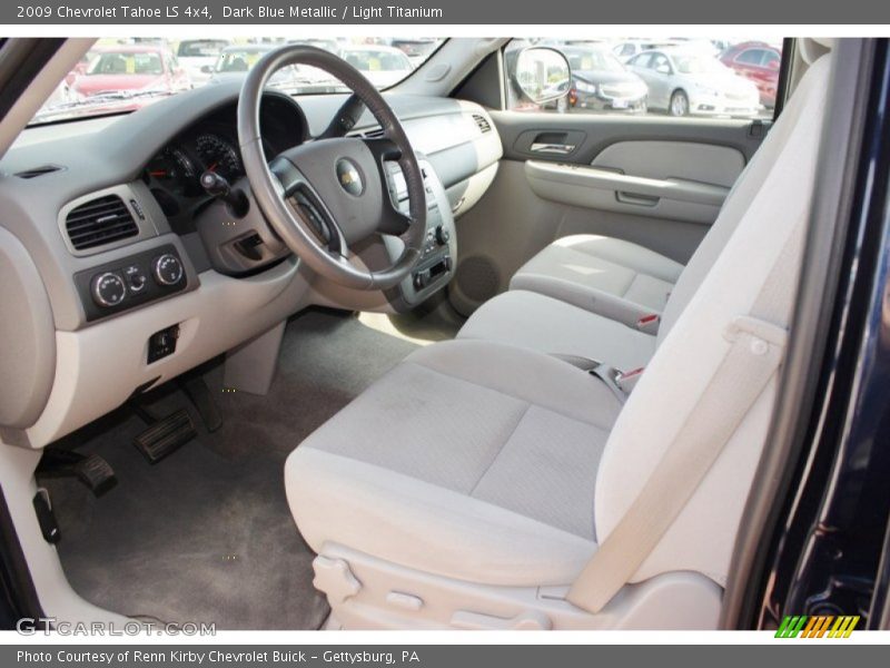 Front Seat of 2009 Tahoe LS 4x4