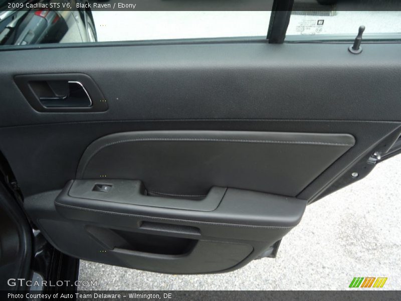 Black Raven / Ebony 2009 Cadillac STS V6