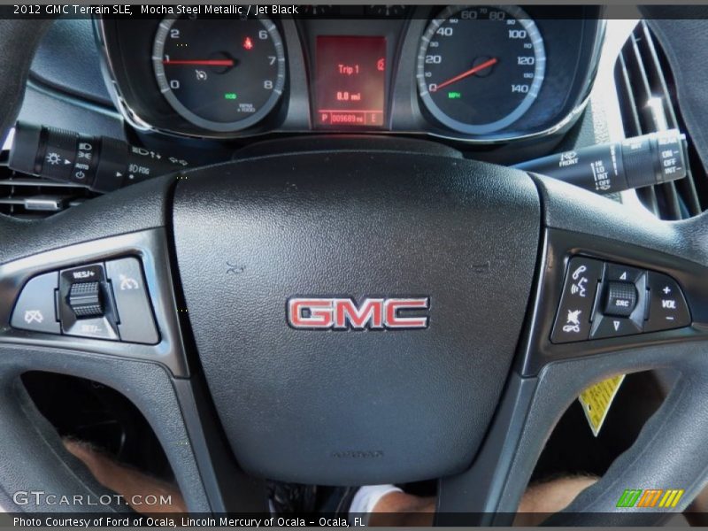 Mocha Steel Metallic / Jet Black 2012 GMC Terrain SLE