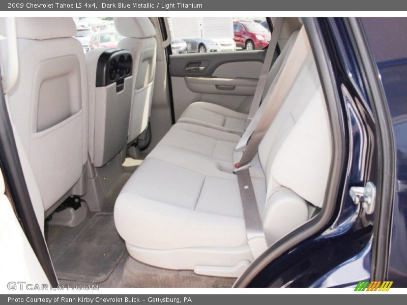 Rear Seat of 2009 Tahoe LS 4x4