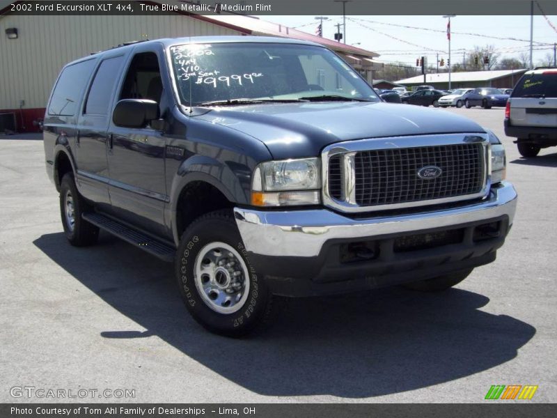 True Blue Metallic / Medium Flint 2002 Ford Excursion XLT 4x4