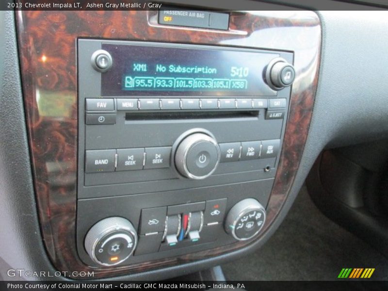 Ashen Gray Metallic / Gray 2013 Chevrolet Impala LT