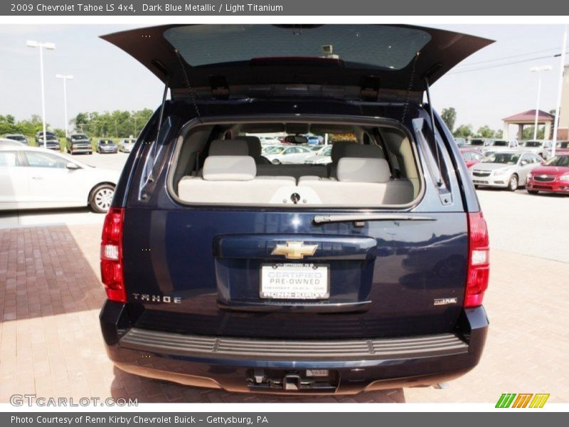 Dark Blue Metallic / Light Titanium 2009 Chevrolet Tahoe LS 4x4