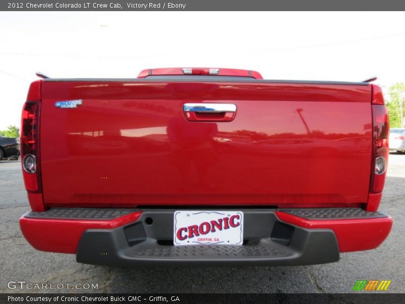 Victory Red / Ebony 2012 Chevrolet Colorado LT Crew Cab