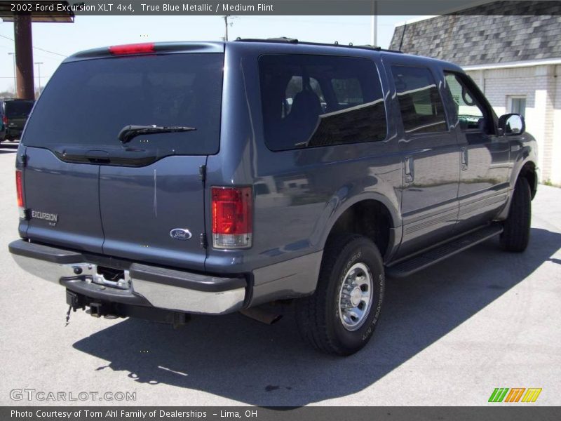 True Blue Metallic / Medium Flint 2002 Ford Excursion XLT 4x4