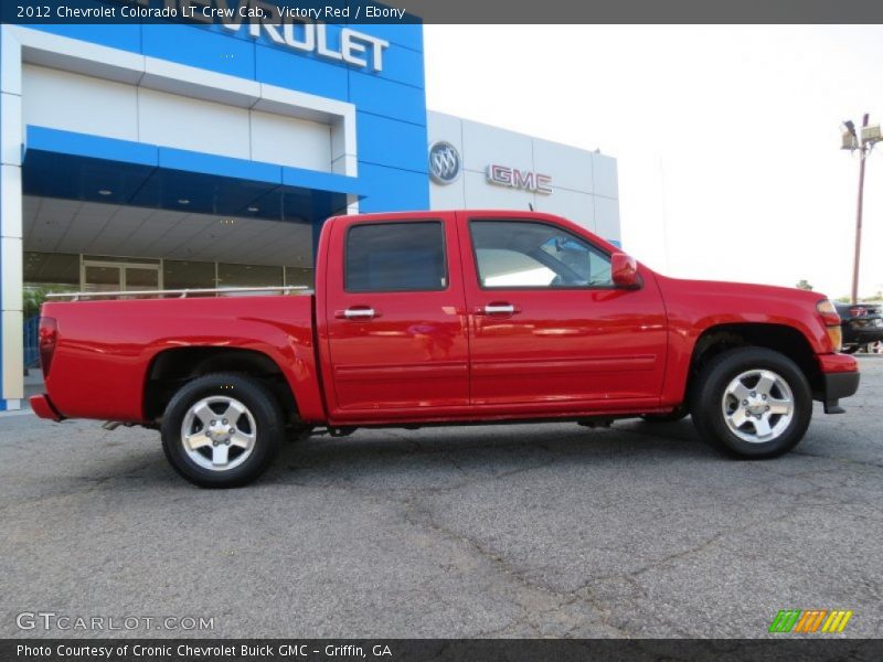 Victory Red / Ebony 2012 Chevrolet Colorado LT Crew Cab