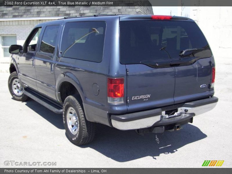 True Blue Metallic / Medium Flint 2002 Ford Excursion XLT 4x4