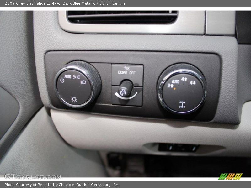 Controls of 2009 Tahoe LS 4x4
