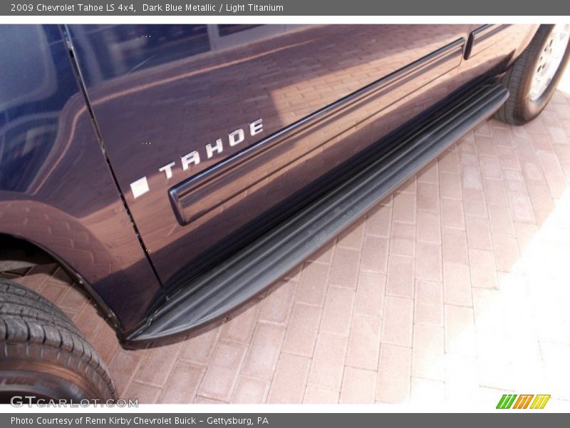 Dark Blue Metallic / Light Titanium 2009 Chevrolet Tahoe LS 4x4