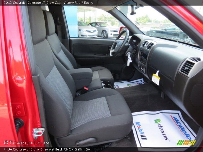 Victory Red / Ebony 2012 Chevrolet Colorado LT Crew Cab