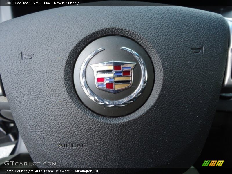 Black Raven / Ebony 2009 Cadillac STS V6
