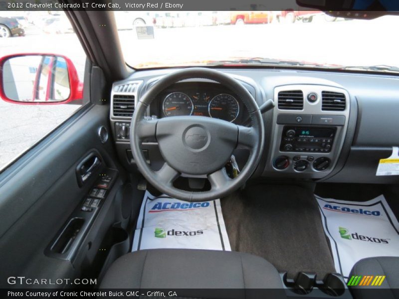 Victory Red / Ebony 2012 Chevrolet Colorado LT Crew Cab
