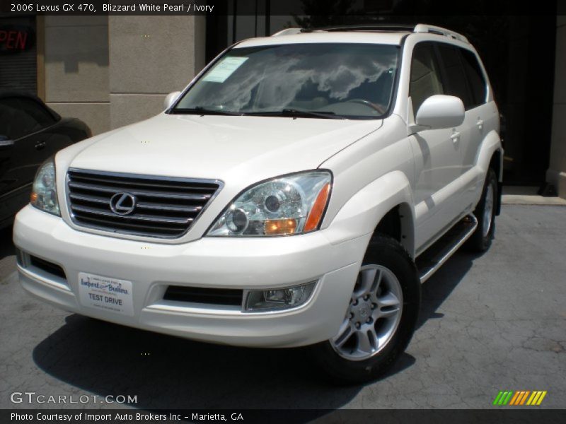 Blizzard White Pearl / Ivory 2006 Lexus GX 470