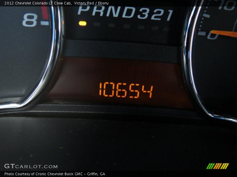 Victory Red / Ebony 2012 Chevrolet Colorado LT Crew Cab