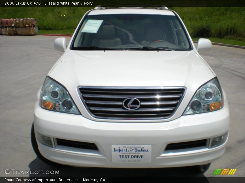 Blizzard White Pearl / Ivory 2006 Lexus GX 470