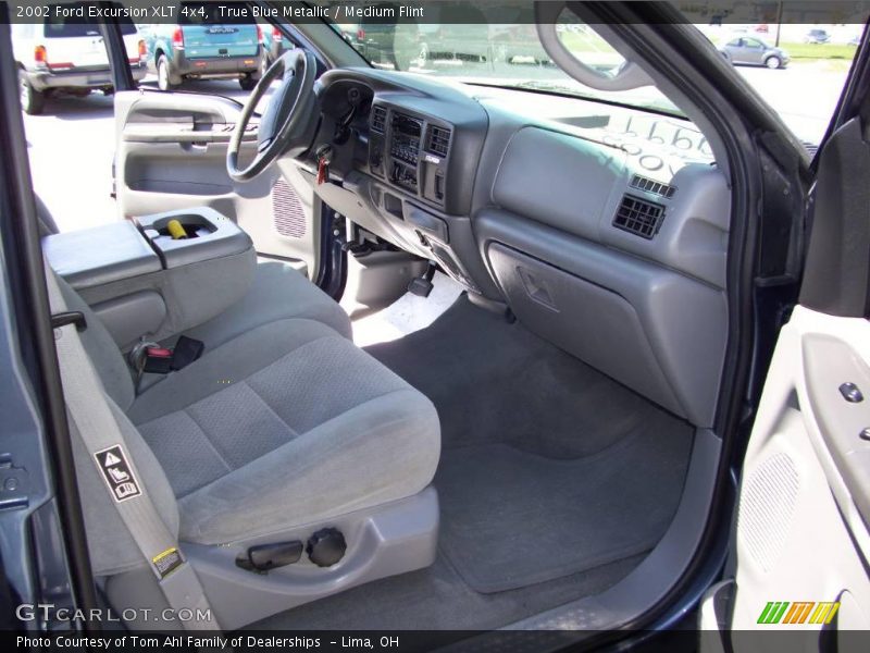 True Blue Metallic / Medium Flint 2002 Ford Excursion XLT 4x4
