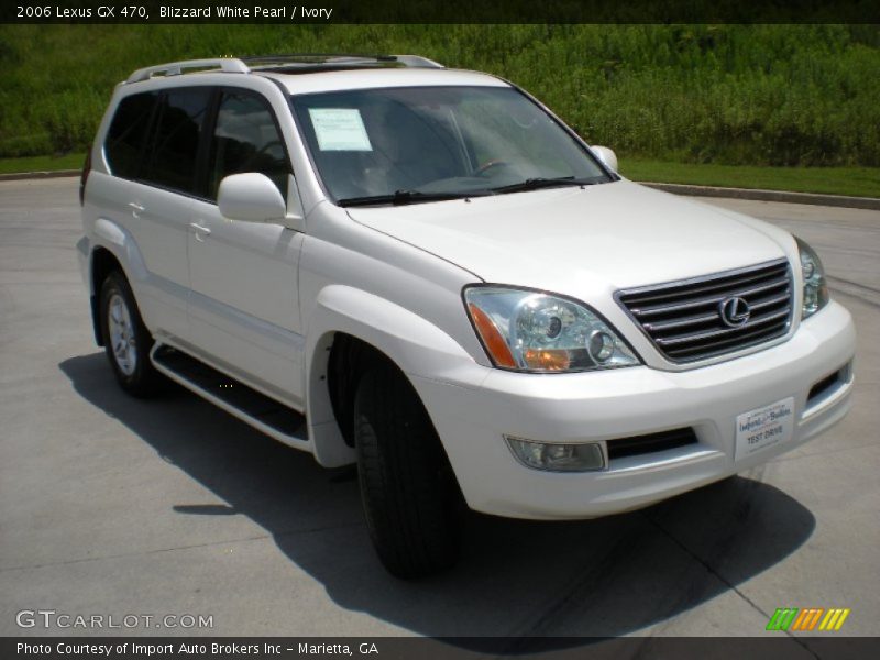 Blizzard White Pearl / Ivory 2006 Lexus GX 470