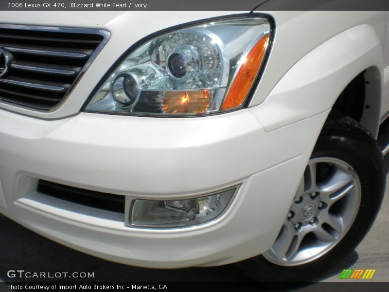 Blizzard White Pearl / Ivory 2006 Lexus GX 470