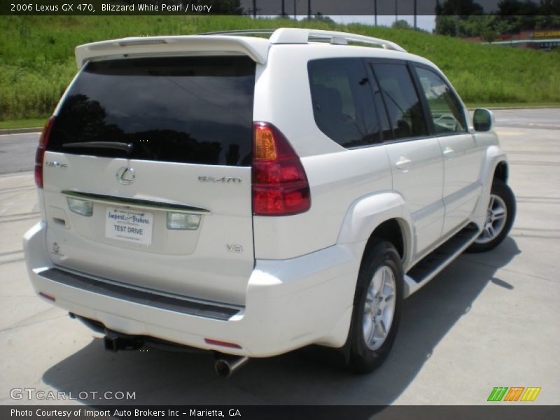 Blizzard White Pearl / Ivory 2006 Lexus GX 470