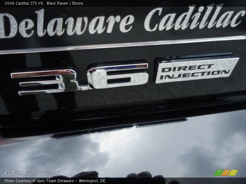 Black Raven / Ebony 2009 Cadillac STS V6