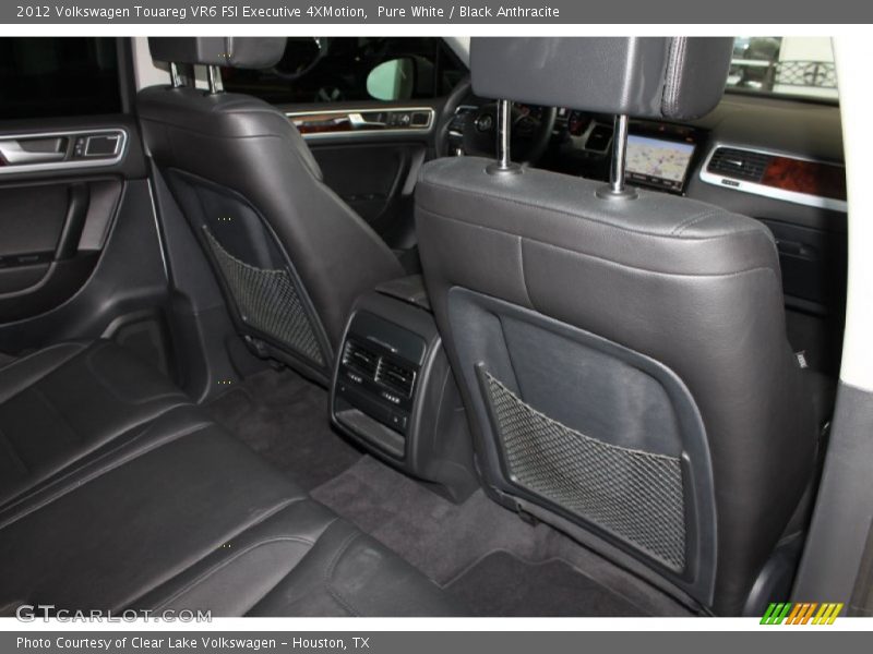 Pure White / Black Anthracite 2012 Volkswagen Touareg VR6 FSI Executive 4XMotion