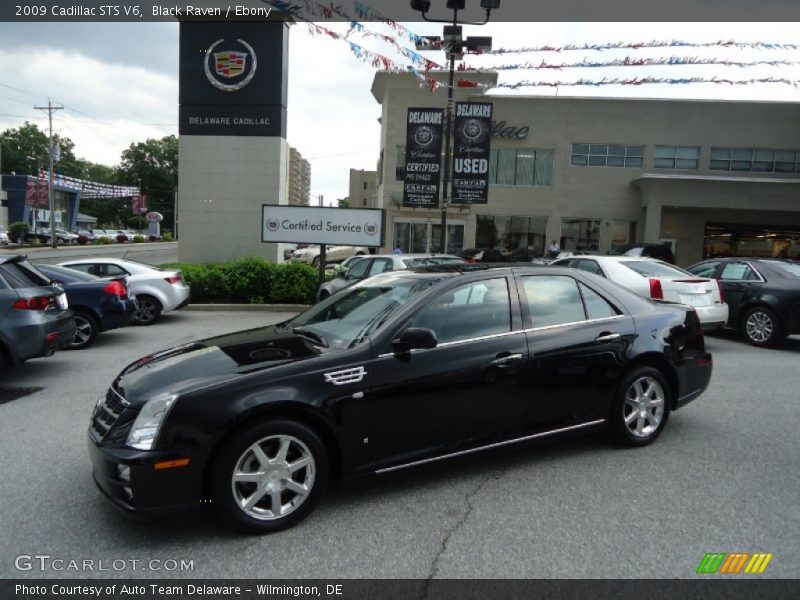 Black Raven / Ebony 2009 Cadillac STS V6